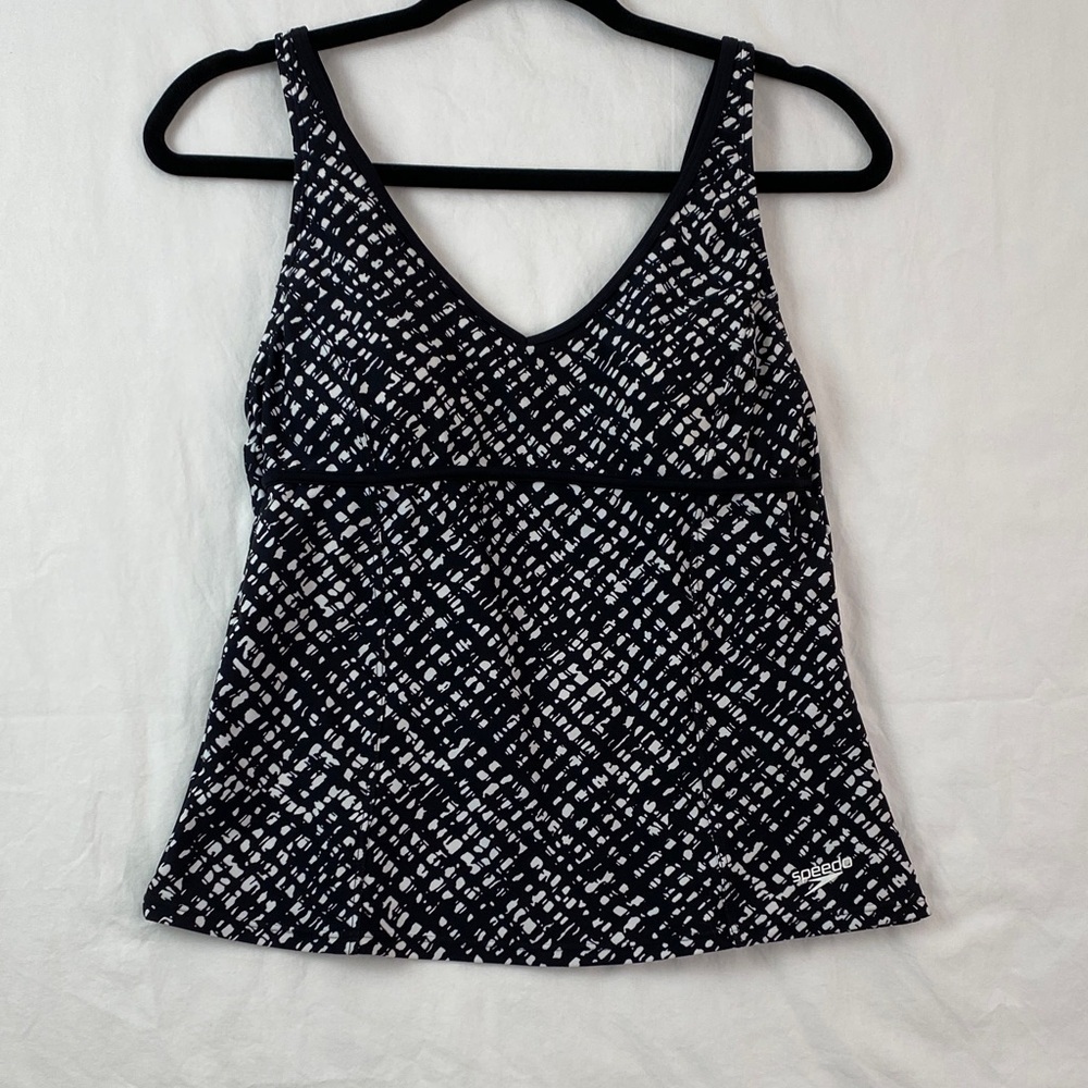 Speedo Tankini Top with Padded Bra Swimsuit Top